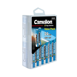 CAMELION, LR03-PBH24DG, Digi Alkaline, AAA, 1.5V, 1200 mAh, 24 шт