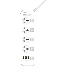 Сетевой фильтр, LDNIO, Universal SC4408, 4 розетки