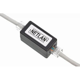 Кабельный соединитель RJ45-RJ45 (8P8C), Кат.5e, неэкран., черный