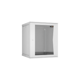 Настенный разборный шкаф TLK 19", 15U, стекло, 600х600, GY