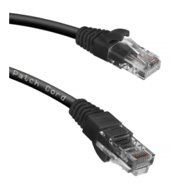 Патч Корд Cat.5e UTP RJ-45 1 м BK