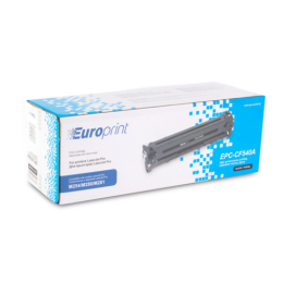 Картридж, Europrint, EPC-CF540A, Чёрный, Для принтеров HP Сolor LaserJet Pro 