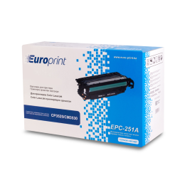 Картридж, Europrint, EPC-CE251A, Синий, Для принтеров HP Color LaserJet 