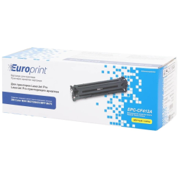 Картридж, Europrint, EPC-CF412A, Жёлтый, Для принтеров HP LaserJet Pro 