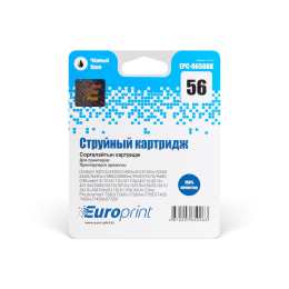 Картридж, Europrint, EPC-6656BK, №56 - истек срок годности, Для принтеров HP DeskJet