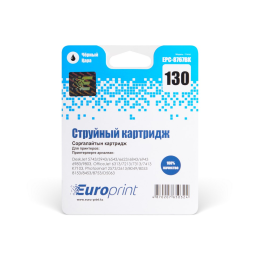 Картридж, Europrint, EPC-8767BK, №130 - истек срок годности, Для принтеров HP DeskJet