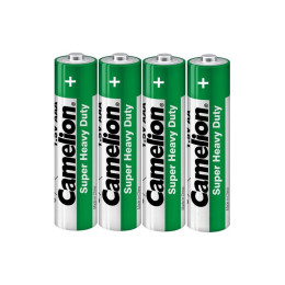 Батарейка, CAMELION, R03P-SP4G, Super Heavy Duty, AAA, 1.5V, 550 mAh, 4 шт.