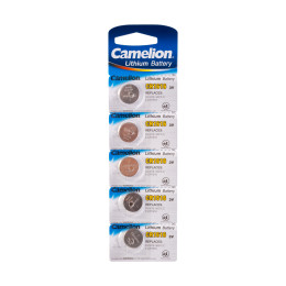 Батарейка, CAMELION, CR1616-BP5, Lithium Battery, CR1616, 3V, 220 mAh, 5 шт