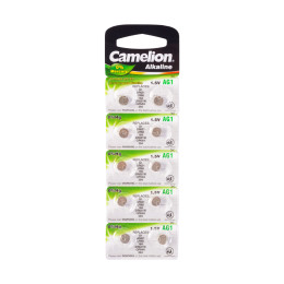 Батарейка, CAMELION, AG1-BP10(0%Hg), Alkaline, АG1