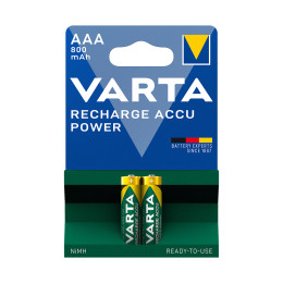 Аккумулятор, VARTA, R2U, HR03, 2 шт 