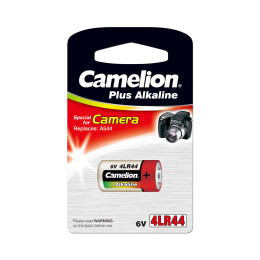 Батарейка, CAMELION, 4LR44-BP1C, Photo Plus Alkaline, 6V, 150 mAh, 1 шт.