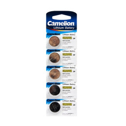 Батарейка, CAMELION, CR2032-BP5, Lithium Battery,