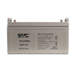 Батарея, SVC, GL12100/S, Гелевая 12В 100 Ач