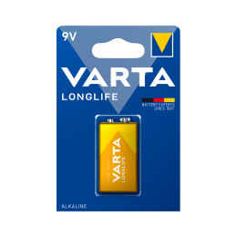 Батарейка, VARTA, 4122- 6LP3146, Longlife, 9V,1 ш.