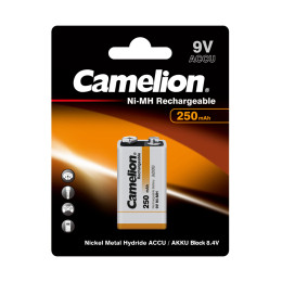 Аккумулятор, CAMELION, NH-9V250BP1