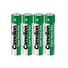 Батарейка, CAMELION, R6P-SP4G, Super Heavy Duty, AA, 1.5V, 4 шт