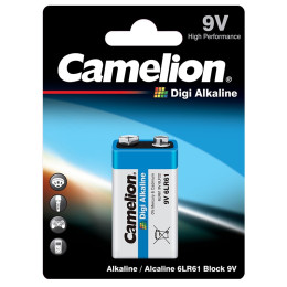 Батарейка CAMELION Digi Alkaline 6LR61-BP1DG