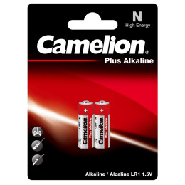 Батарейка, CAMELION, LR1-BP2, Plus Alkaline, N, 2 шт