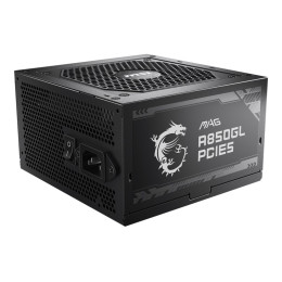 Блок питания MSI MAG A850GL PCIE5, 850W, Active PFC, 80+ GOLD