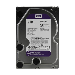 Жёсткий диск для видеонаблюдения, Western Digital, WD20PURZ Purple, HDD 2Tb