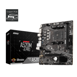 Материнская плата, MSI A520M-A PRO