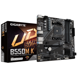 Материнская плата, Gigabyte, B550M K