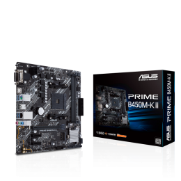 Материнская плата, ASUS PRIME B450M-K II