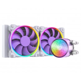 Жидкостная система охлаждения ID-Cooling PINKFLOW 240 DIAMOND PURPLE 1700
