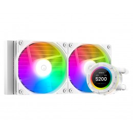 Жидкостная система охлаждения ID-Cooling SL240 XE WHITE LCD