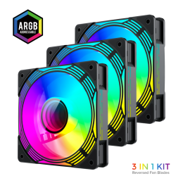 Вентилятор для корпуса GameMax KF300R BK