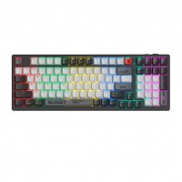 Клавиатура игровая беспроводная Bloody WS98 Bloody Grey