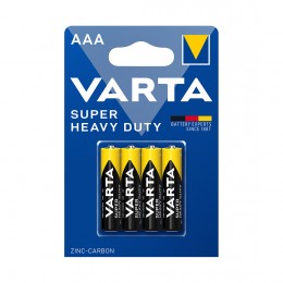 Батарейка, VARTA, R03P Superlife (Super Heavy Duty) , AAA, 1.5 V, 4 шт.