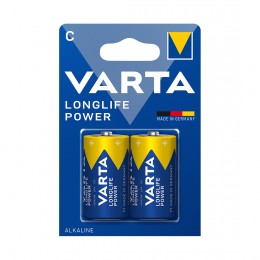 Батарейка, VARTA, LR14 High Energy (LL Power) Baby, C, 1.5 V, 2 шт.