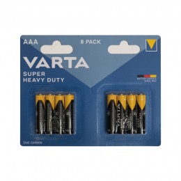 Батарейка, VARTA, R03P Superlife (Super Heavy Duty) , AAA, 1.5 V, 8 шт.