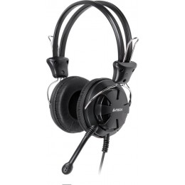 Наушники+микрофон A4tech HS-28 BLACK