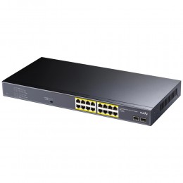 Коммутатор PoE+ 16-портовый CUDY GS1020PS2