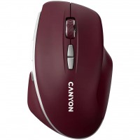 Беспроводная мышь Canyon MW-21 Burgundy Red