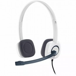 Гарнитура LOGITECH H150 Corded Stereo Headset - CLOUD WHITE - Dual Plug