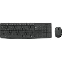 Беспроводной комплект Logitech MK235 Grey