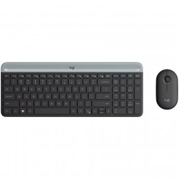 Беспроводной комплект Logitech MK470 Slim GRAPHITE