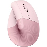 Мышь Logitech Lift Bluetooth Vertical Ergonomic, Rose