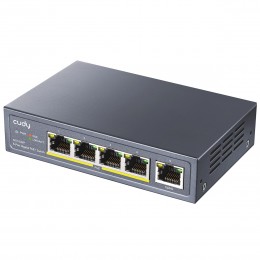 Коммутатор PoE+ GbE  5-портовый CUDY GS1005P