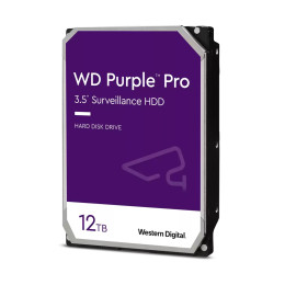 Жесткий диск для видеонаблюдения HDD 12Tb Western Digital Purple HDD AV WD Purple Pro