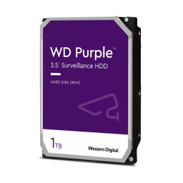 Жесткий диск для Видеонаблюдения Western Digital WD10PURX HDD 1Tb SATA 6Gb/s, 3.5", 64MB, 5400 RPM