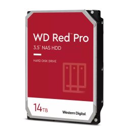 Жесткий диск для NAS систем HDD 14Tb Western Digital Red PRO SATA3 3,5" 7200rpm 512Mb