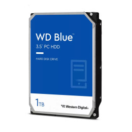 Жесткий диск HDD 1Tb Western Digital Blue SATA 6Gb/s 3.5" 7200rpm 64Mb