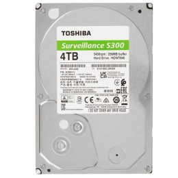 Жесткий диск для Видеонаблюдения HDD 4Tb TOSHIBA S300 Surveillance 5400rpm 256Mb SATA3 3,5"