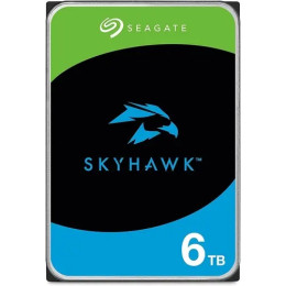 Жесткий диск для видеонаблюдения 6Tb Seagate SkyHawk Surveillance SATA3 3.5" 256Mb 5400 rpm