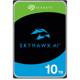 Жесткий диск для Видеонаблюдения Seagate Skyhawk AI ST10000VE000 HDD 10Tb, SATA 6Gb/s, 3.5", 256MB, 7200 RPM