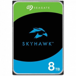 Жесткий диск для Видеонаблюдения Seagate Skyhawk ST8000VX009 HDD 8Tb, SATA 6Gb/s, 3.5", 256MB, 7200 RPM